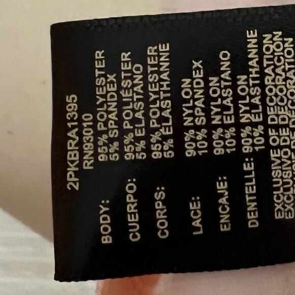 🚨4/$25 Nanette Lepore Pink Bra Size 36DD - Picture 4 of 4